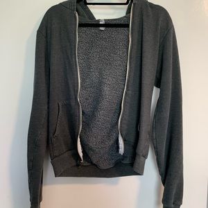 American Apparel zip up hoodie